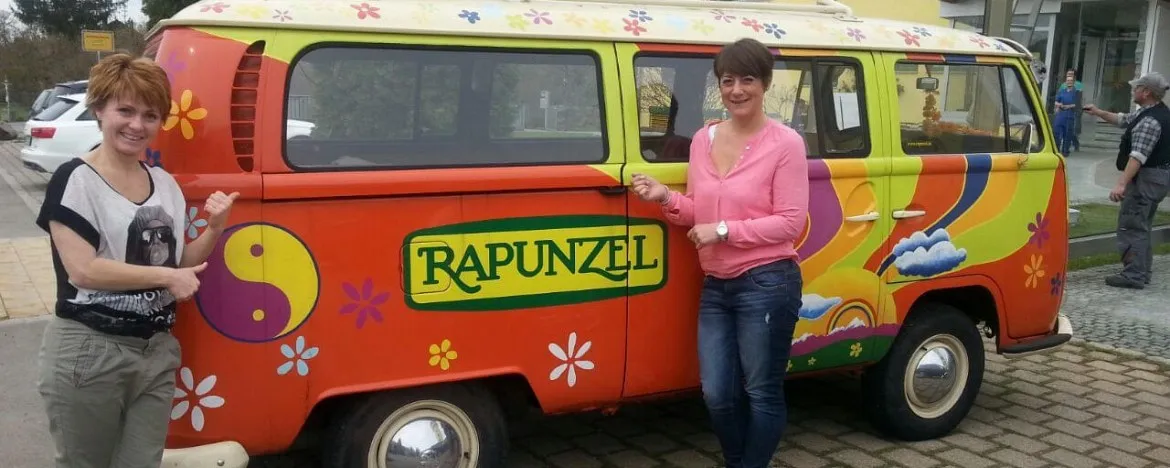 Silke und Barbara zu Besuch bei Rapunzel im Allgäu